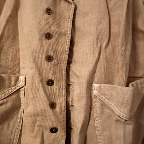 Free People x Sandrine Rose Women Button Down Empire Jacket - NWT -Size M - Picture 5 of 13